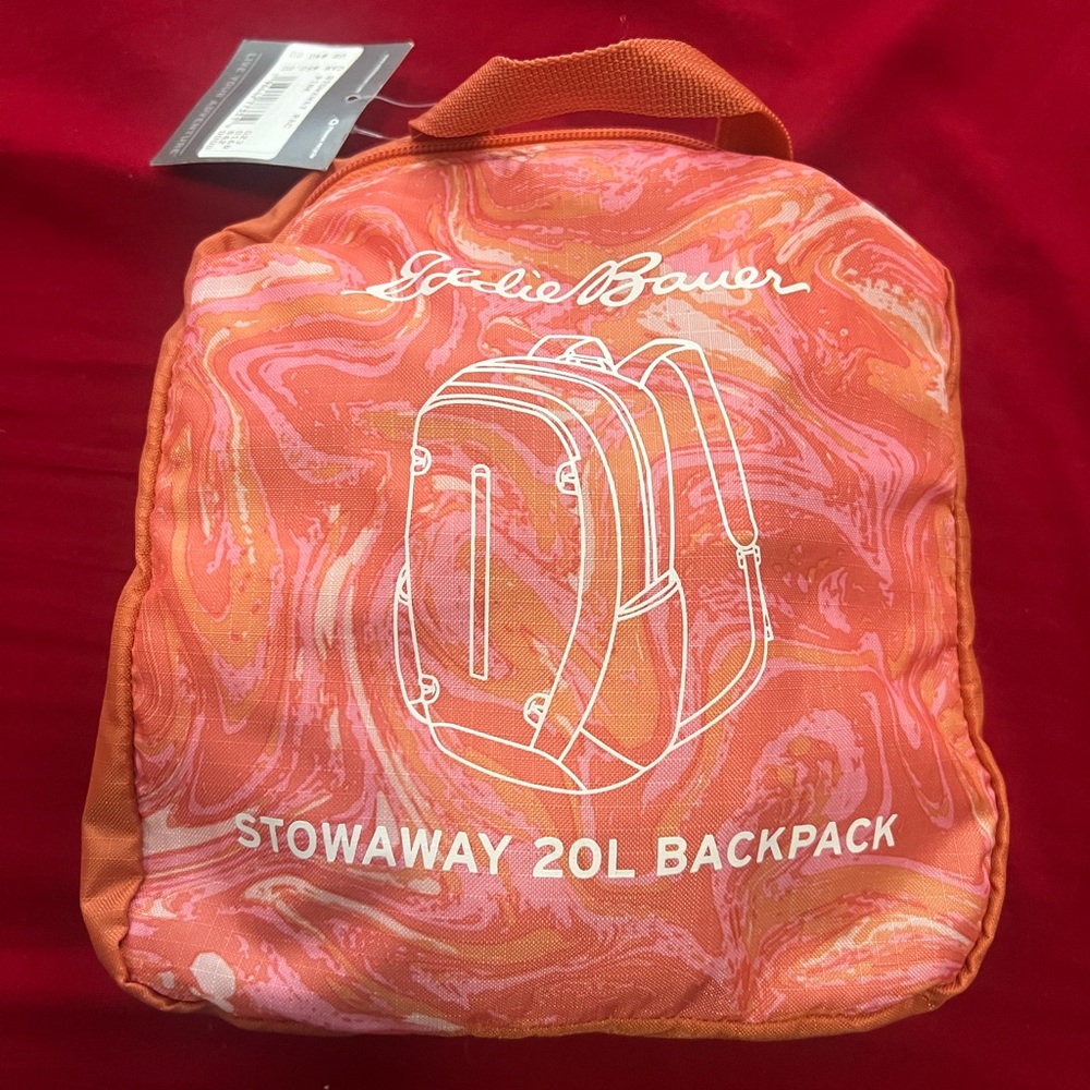 Eddie Bauer stowaway backpack